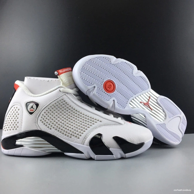 Retro BV7630-106 Jordan 14 White Air 1124